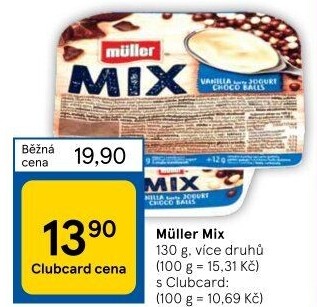 Jogurt Müller Mix