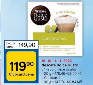 Kapsle Dolce Gusto Nescafé