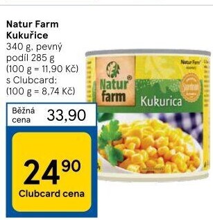 Kukuřice Natur Farm