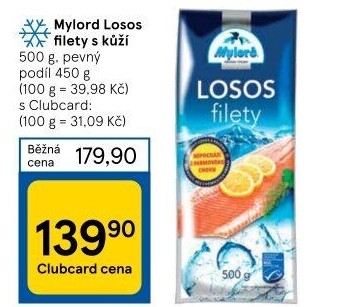Losos filety mražený Mylord