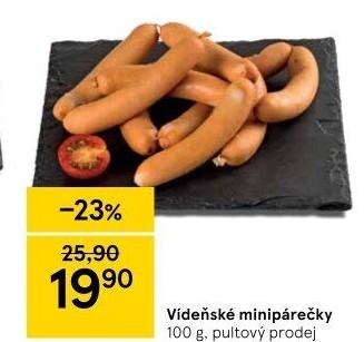 Minipárečky vídeňské