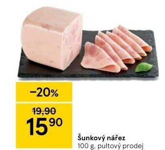 Nářez šunkový