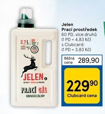 Prací prostředky Jelen