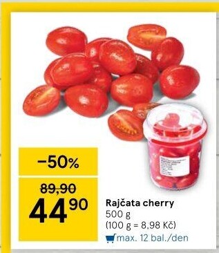 Rajčata cherry