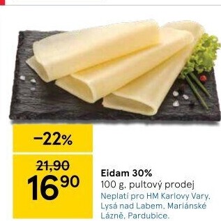 Sýr Eidam 30%