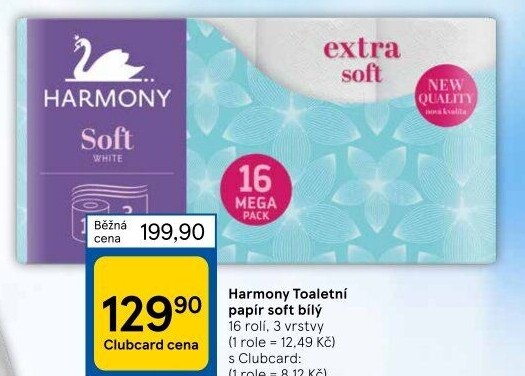 Toaletní papír 3vrstvý Harmony