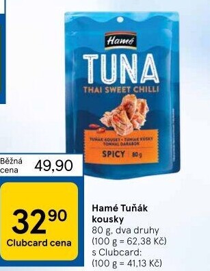 Tuňák kousky Hamé