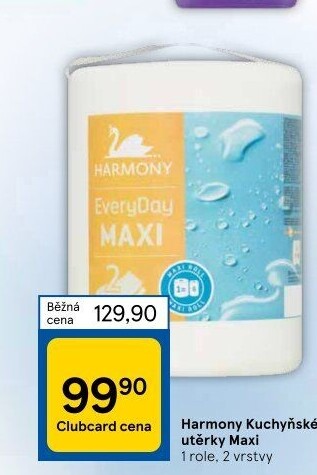 Utěrky kuchyňské 2vrstvé Every Day Maxi Harmony