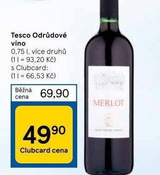 Vína Tesco