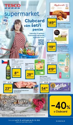 akční leták Tesco 19.10.2022-25.10.2022