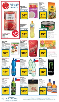 akční leták Tesco 19.10.2022-25.10.2022