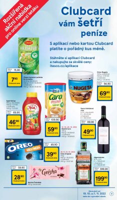 akční leták Tesco 19.10.2022-25.10.2022