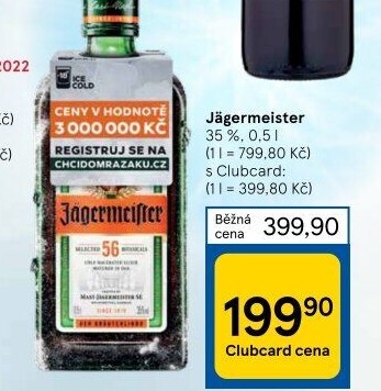 Bylinný likér Jägermeister