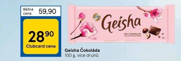 Čokoláda Geisha