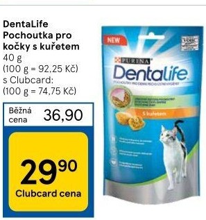 Pamlsky pro kočky Denta Life Purina
