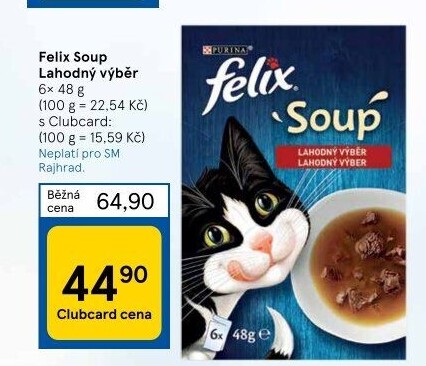 Polévka pro kočky Felix Purina
