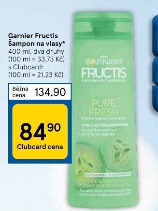 Šampon Fructis Garnier