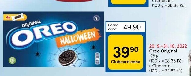 Sušenky Oreo