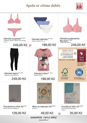 akční leták Kik textil 10.10.2022-31.10.2022
