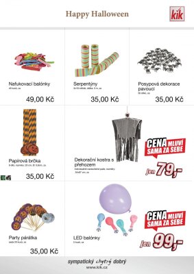 akční leták Kik textil 10.10.2022-31.10.2022