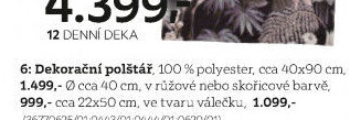 dekorační polštář