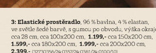 elastické prostěradlo