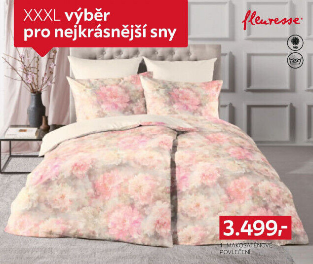 makosaténové povlečení