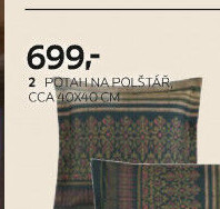 potah na polštář