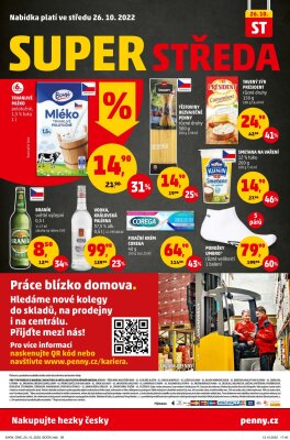 akční leták Penny Market 20.10.2022-26.10.2022