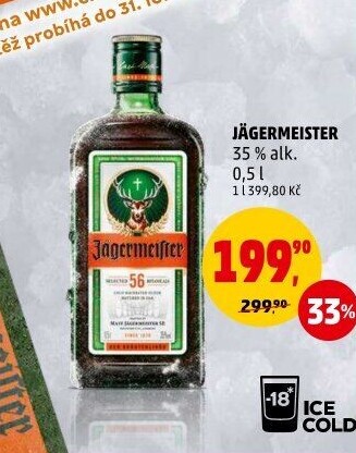 Bylinný likér Jägermeister