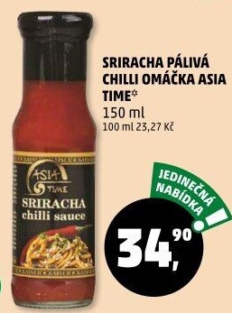 Chilli omáčka Sriracha Asia Time