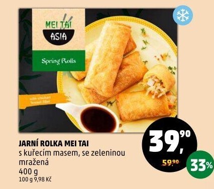 Jarní rolky mražené Mei Tai Asia