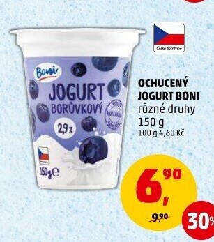 Jogurt ochucený Boni