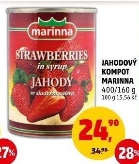 Kompot jahody Marinna