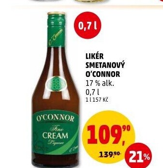 Likér smetanový O'