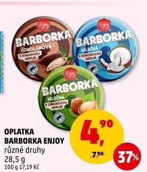 Oplatky Barborka Enjoy