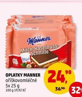 Oplatky Snack Manner