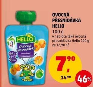 Ovocná kapsička Hello