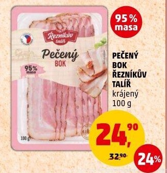 Pečený bok Řezníkův talíř