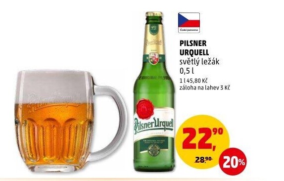 Pivo Pilsner Urquell