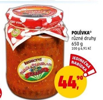 Polévky Řeznictví Kněždub Náhlík&amp