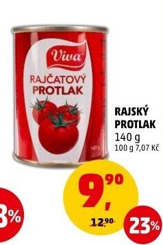 Rajčatový protlak Viva Gourmet