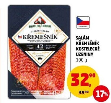 Salám Křemešník Premium Kostelecké uzeniny