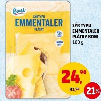 Sýr Ementál Boni