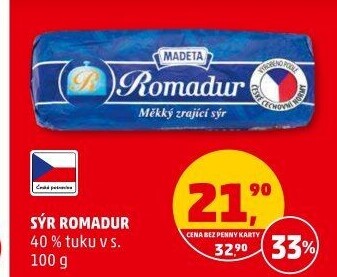 Sýr Romadur Madeta