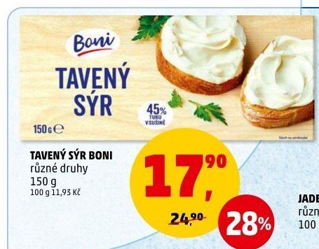 Sýr tavený Boni