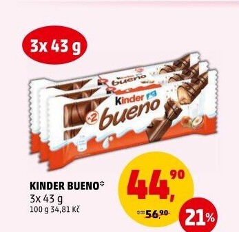 Tyčinka Bueno Kinder