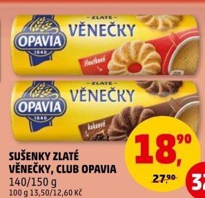 Věnečky Zlaté Opavia