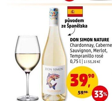 Víno Chardonnay Don Simon