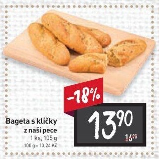 Bageta s klíčky